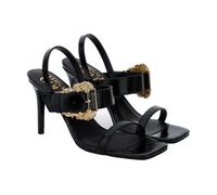Versace Jeans Couture, ,Shoes ,Donna ,Nero ,38 EU Sandali Eleganti