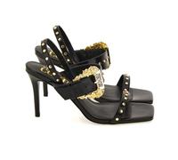 Versace Jeans Couture, ,Shoes ,Donna ,Nero ,40 EU Sandali