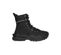 Versace Jeans Couture, ,Shoes ,Uomo ,Nero ,40 EU Stivali con Lacci Eleganti con Punta Arrotondata