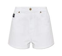 Versace Jeans Couture, ,Shorts ,Donna ,Bianco ,W25 Denim Shorts