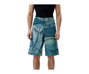 Versace Jeans Couture, ,Shorts ,Uomo ,Blu ,M Denim Shorts