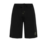 Versace Jeans Couture, ,Shorts ,Uomo ,Nero ,L Sweat Shorts With Logo Patch