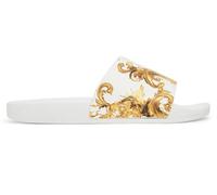 VERSACE JEANS COUTURE Slippers donna bianco DS26VE02 80VA3SQ3 ZS365 G03 Taglia scarpa: 37