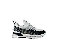 Versace Jeans Couture Sneaker 78YA3SA3 ZSC65, Bianco/Nero L02, 42.5 EU