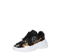 Versace Jeans Couture Sneaker bassa marrone / giallo scuro / nero / bianco Donna Versace Jeans Couture 40 marrone / giallo scuro / nero / bianco