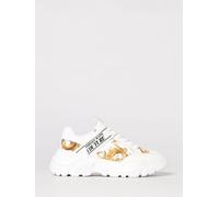VERSACE JEANS COUTURE Sneakers in nylon stampa Baroque 39 Bianco