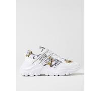 VERSACE JEANS COUTURE Sneakers Speedtrack Baroque in nylon e pelle 39 Bianco