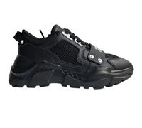 Versace Jeans Couture - Speedtrack Sneakers in Pelle Nera - - Shoes - Uomo - Nero - 40 EU