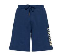 Versace Jeans Couture - Sweat Shorts con Logo Stampato - - Shorts - Uomo - Blu - S