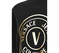 Versace Jeans Couture, ,Sweatshirts & Hoodies ,Uomo ,Nero ,L Maglioni