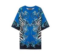 Versace Jeans Couture - T-Shirt Barocco Zebra - - Tops - Uomo - Blu - M