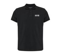 Versace Jeans Couture, ,Tops ,Uomo ,Nero ,M Polo con logo stampato