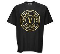 Versace Jeans Couture, ,Tops ,Uomo ,Nero ,S T-shirt e Polos