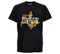 Versace Jeans Couture, ,Tops ,Uomo ,Nero ,S T-shirt e Polos