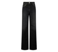 Versace, ,Jeans ,Donna ,Blu ,W26 Jeans Regular a Vita Alta con Borchie