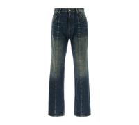 Versace - Jeans dritti effetto used - - Jeans - Uomo - Blu - W30