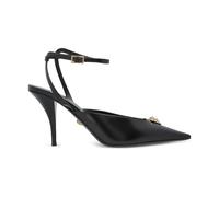 Versace - La Medusa Décolleté Slingback in pelle 85 mm - - Shoes - Donna - Nero - 39 EU