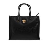 Versace - La Medusa Leather Tote - - Bags - Donna - Nero - ONE SIZE