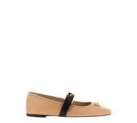 Versace - La Medusa Nappa Ballerinas - - Shoes - Donna - Beige - 36 EU