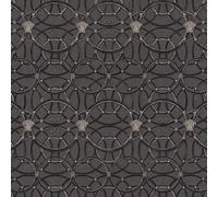 Versace IV La Scala Del Palazzo Metallico Parati 37049-4 Nero/Argento Lusso
