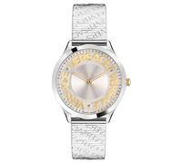 Versace Logo Halo VE2O00422 Women's Swiss Quartz Watch - Silver Stainless Steel Bracelet, 38mm