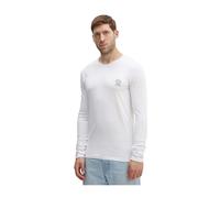 Versace - Logo Manica Lunga - - Tops - Uomo - Bianco - M