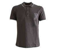Versace Maglia Manica Corta Cotone Grigio