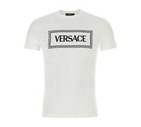 Versace - Magliette bianca in cotone - - Tops - Uomo - Bianco - L