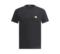 Versace - Magliette in cotone con logo Medusa - - Tops - Uomo - Nero - S