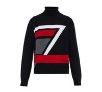 Versace - Maglione Dolcevita in Lana - - Knitwear - Uomo - Nero - XL
