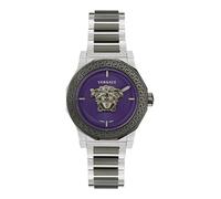 Versace Orologio Analogico al Quarzo da Donna con Cinturino in Acciaio Inossidabile VE7B00523