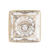 Versace, Medusa Gala, Piattino Quadrato 12cm, Porcellana