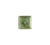 Versace - Piatto Quadrato 12cm Medusa Garland Verde Versace - Natale 2024