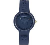 Versace Medusa Pop VE6G00623 Unisex Watch - Blue Plastic Case, Blue Silicone Strap, 39mm