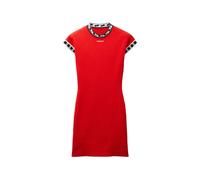 Versace - Mini abito a maniche corte aderente - - Dresses - Donna - Rosso - XS