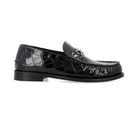 Versace - Mocassini in Coccodrillo Neri Aw24 - - Shoes - Uomo - Nero - 40 EU