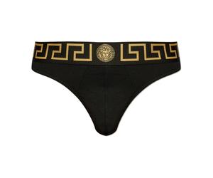 Versace - Mutandine in Cotone a Tanga - - Underwear - Uomo - Nero - L