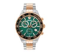 Versace New Hellen Chrono 43 x 56.6 mm quadrante verde orologio da uomo - VEPCA0424