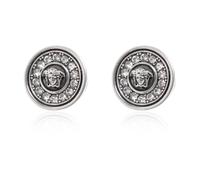 Versace - Orecchini Medusa Crystal - - Accessories - Donna - Grigio - ONE SIZE