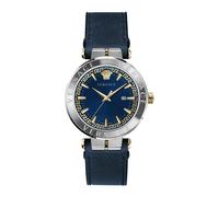 Versace Herren Armbanduhr AION 44 mm Armband Leder VE2F002 21