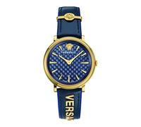 Versace Orologio Analogico al Quarzo Donna con Cinturino in Acciaio Inossidabile VE81012 19