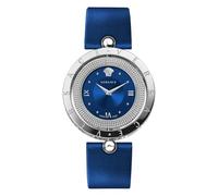 Versace Orologio Analogico al Quarzo Donna con Cinturino in Pelle VE7901123