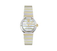 Versace Orologio Analogico al Quarzo Svizzero da Donna con Cinturino in Acciaio Inossidabile VE0S00325