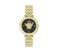 Versace Orologio Analogico al Quarzo Svizzero da Donna con Cinturino in Acciaio Inossidabile VE9D00424