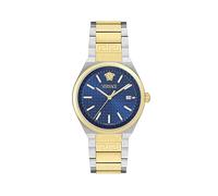 Versace Orologio Analogico al Quarzo Svizzero da Uomo con Cinturino in Acciaio Inossidabile VE0F00325