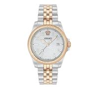 Versace Orologio Analogico al Quarzo Svizzero Uomo con Cinturino in Acciaio Inossidabile VE9H00424