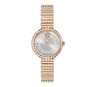 Versace Orologio analogico da donna con quadrante argento-VEDFA0424