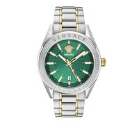 Versace Orologio analogico da uomo con quadrante verde-VEAFA0524