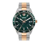 Versace Orologio analogico da uomo con quadrante verde-VEYCA0624