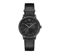Versace - Orologio Analogico in Pelle da Uomo V Circle - - Accessories - Uomo - Nero - ONE SIZE